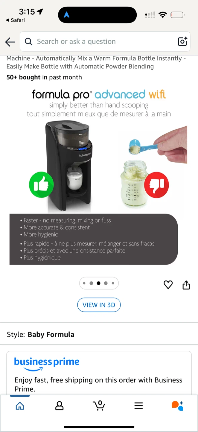 Baby Brezza Formula Pro Advanced WiFi Machine - photo 5