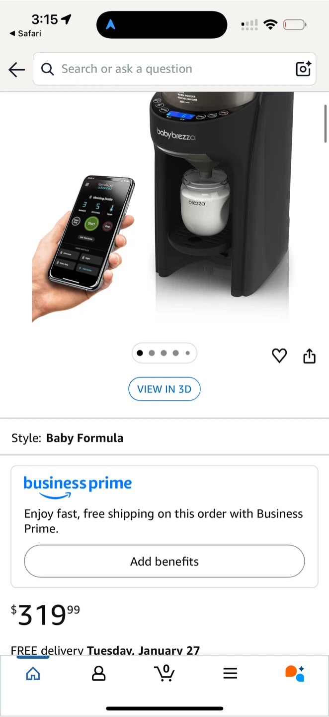 Baby Brezza Formula Pro Advanced WiFi Machine - photo 2