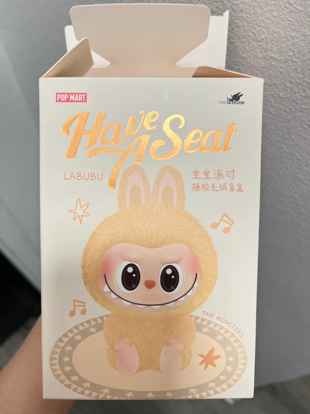 Pop Mart The Monsters Have A Seat Labubu Plush