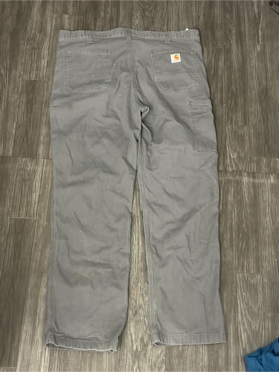 Carhartt Relaxed Fit Work Pants - Grey 38x32 - photo 3