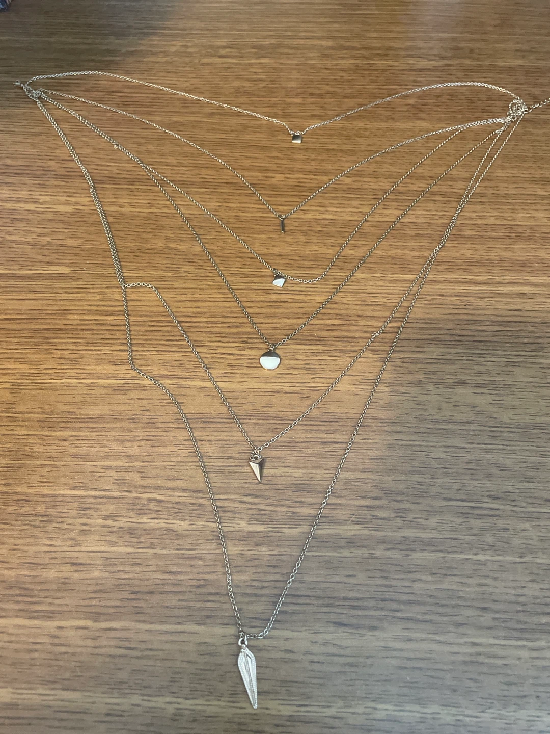 Layered Necklace with Charms - photo 5