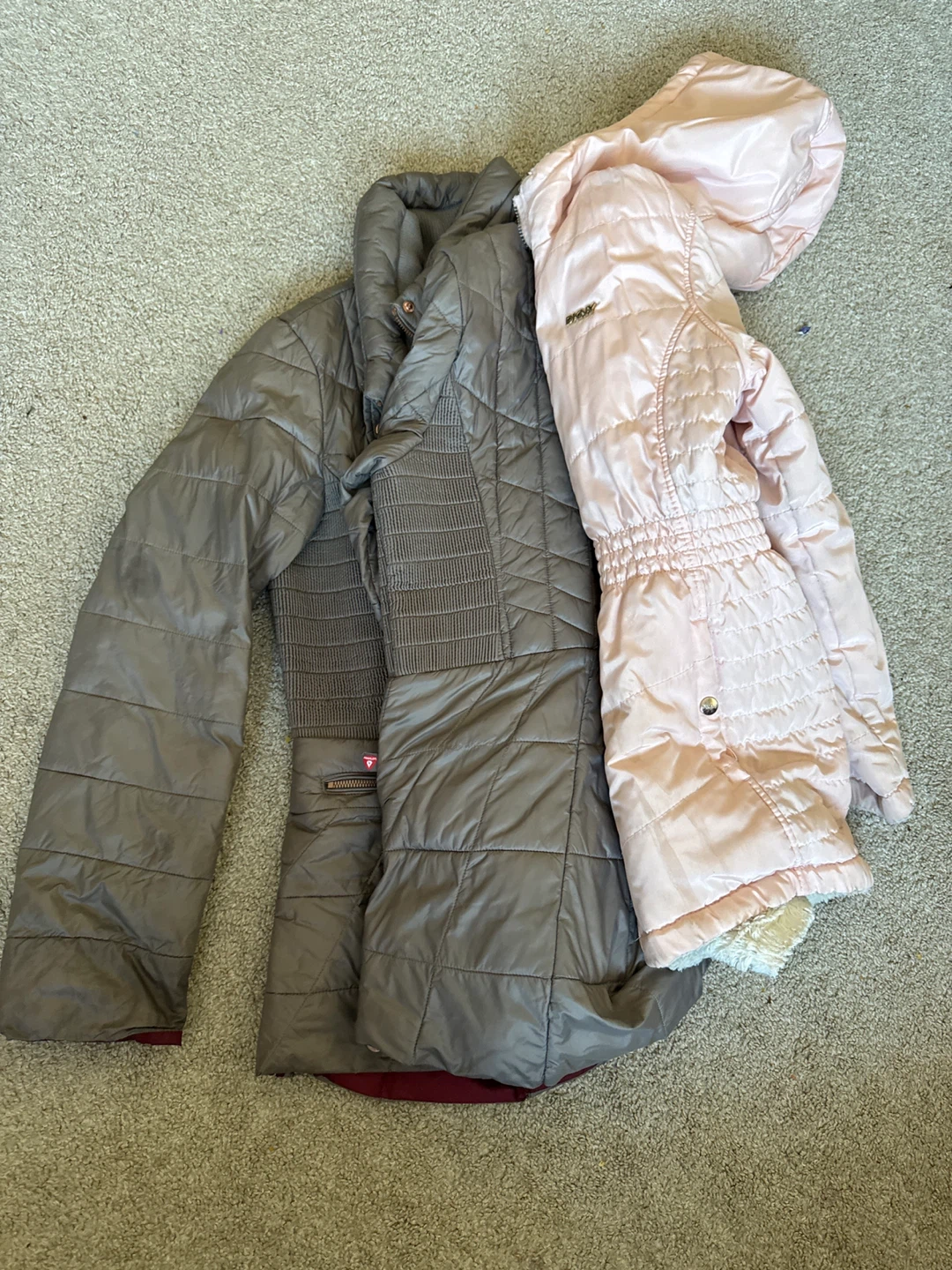 Two Girl's Winter Coats - photo 2