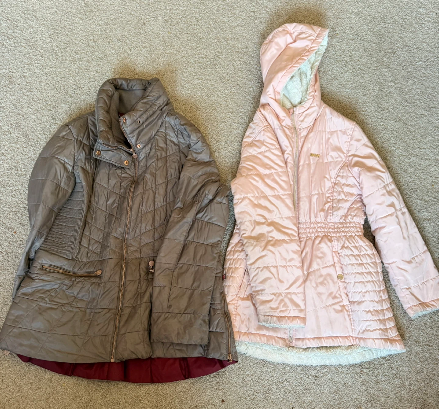 Two Girl's Winter Coats