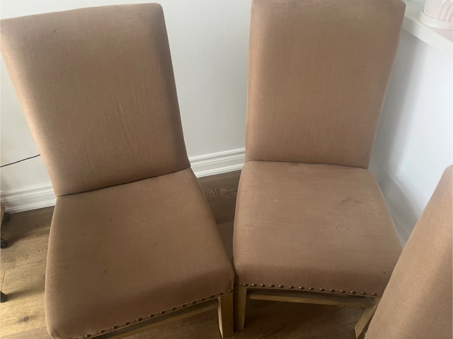 Restoration Hardware: 4 Upholstered Dining Chairs - photo 3