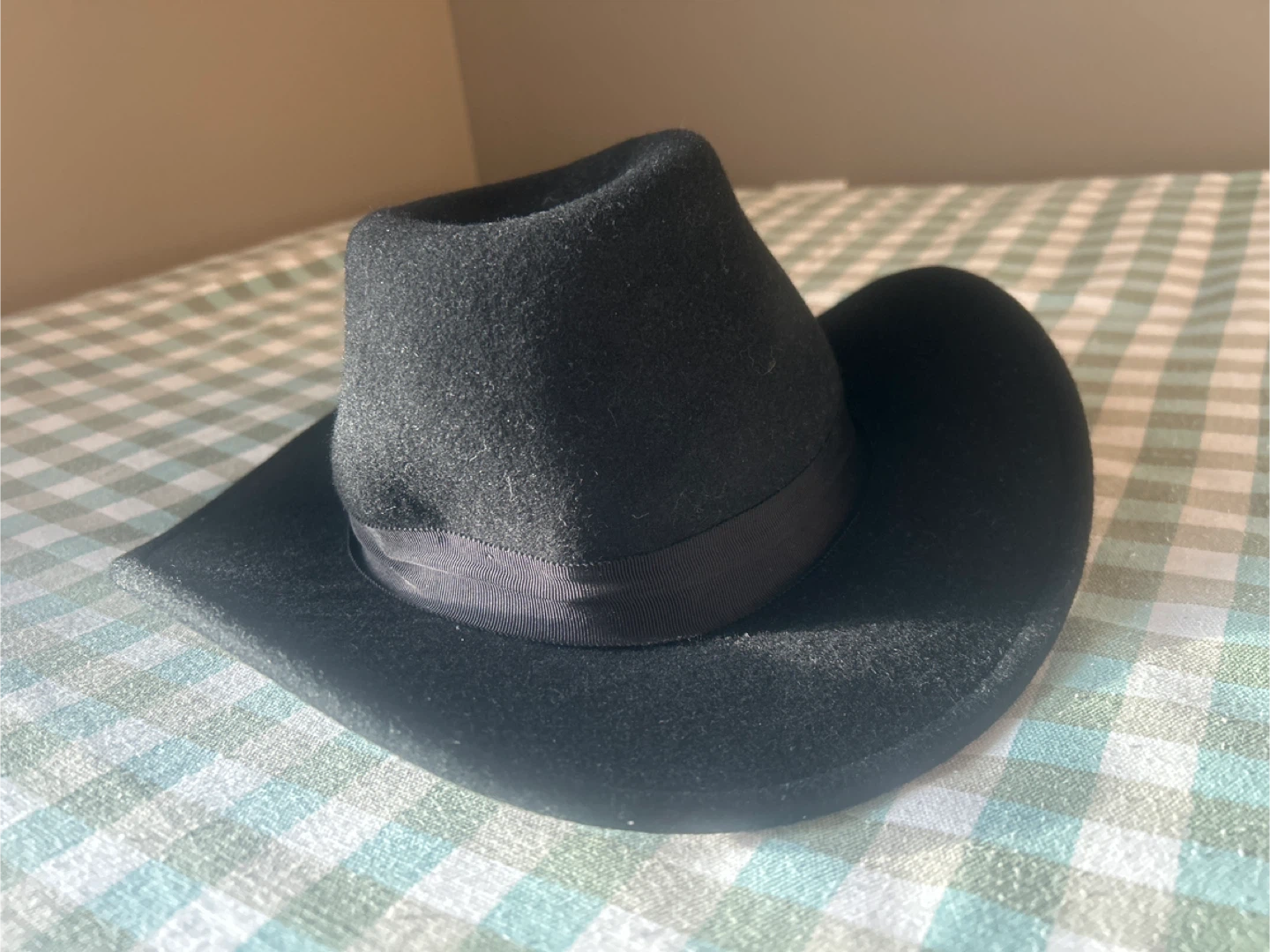 H&M Black Fedora Hat Size L/58