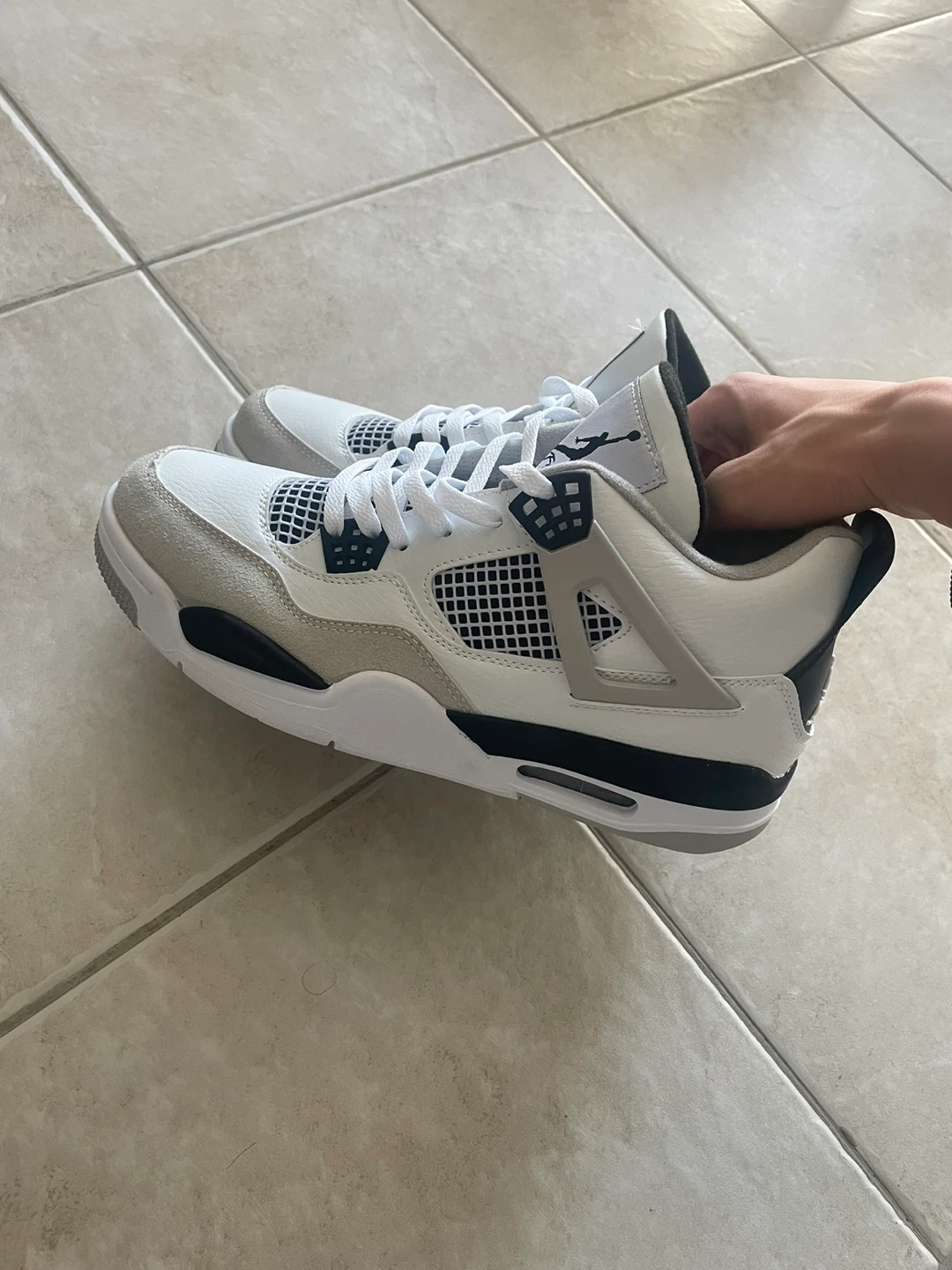 Air Jordan 4 Retro 'White' brand new size 10 - photo 3