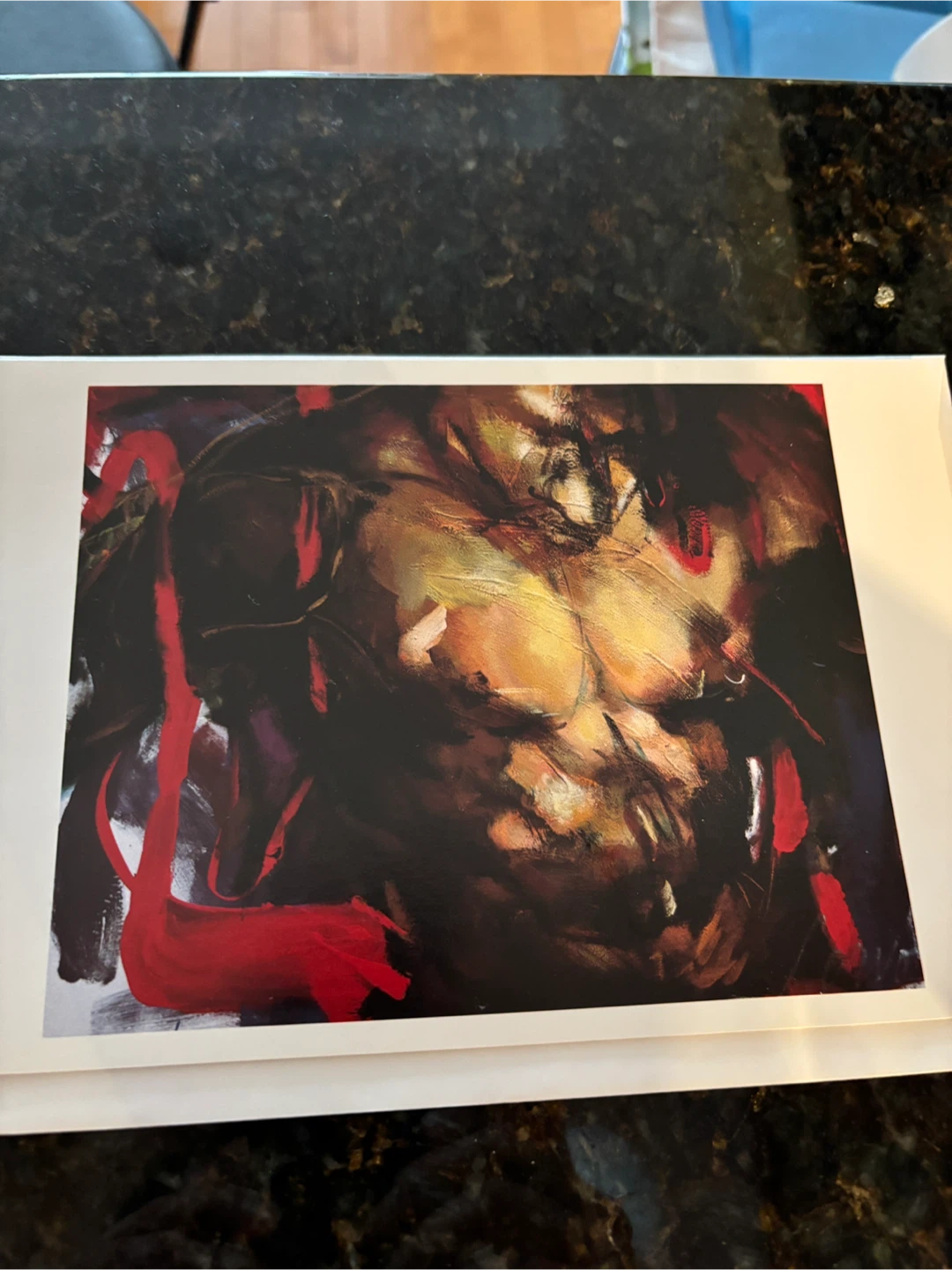 Set of 5 Art Greeting Cards by J. Corno (artist) - photo 3