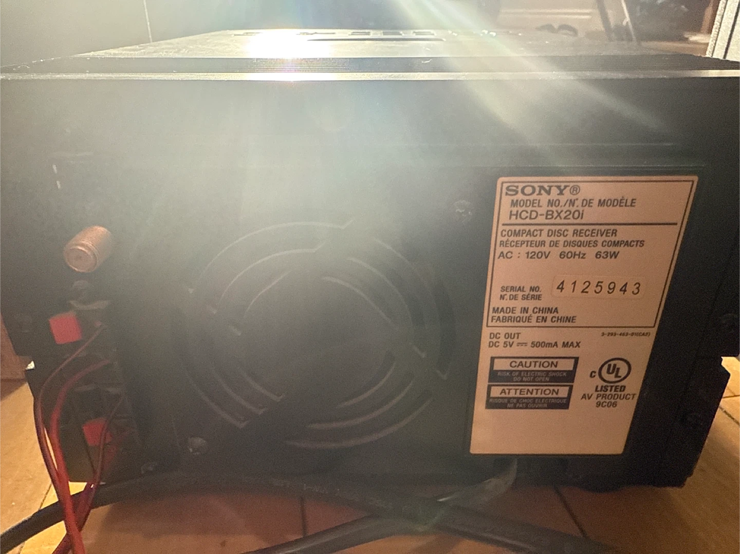 Sony CMT-BX20i Micro Hi-Fi Component System - photo 4