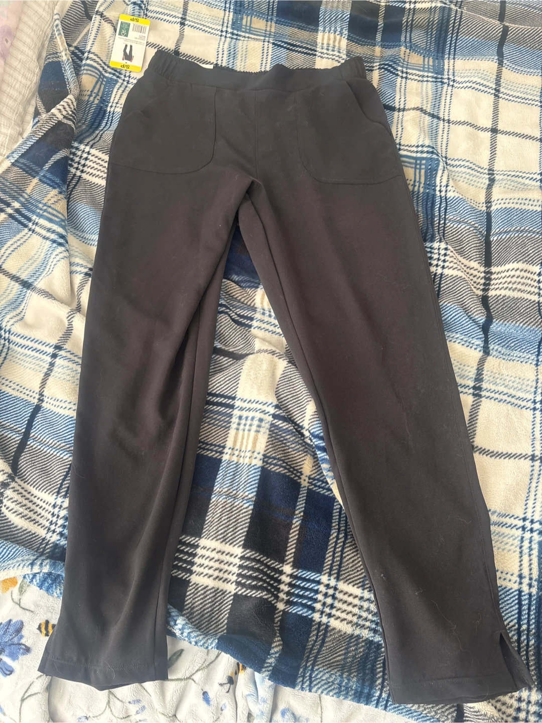 Athletic Works Black Drawstring Pants Size S/P
