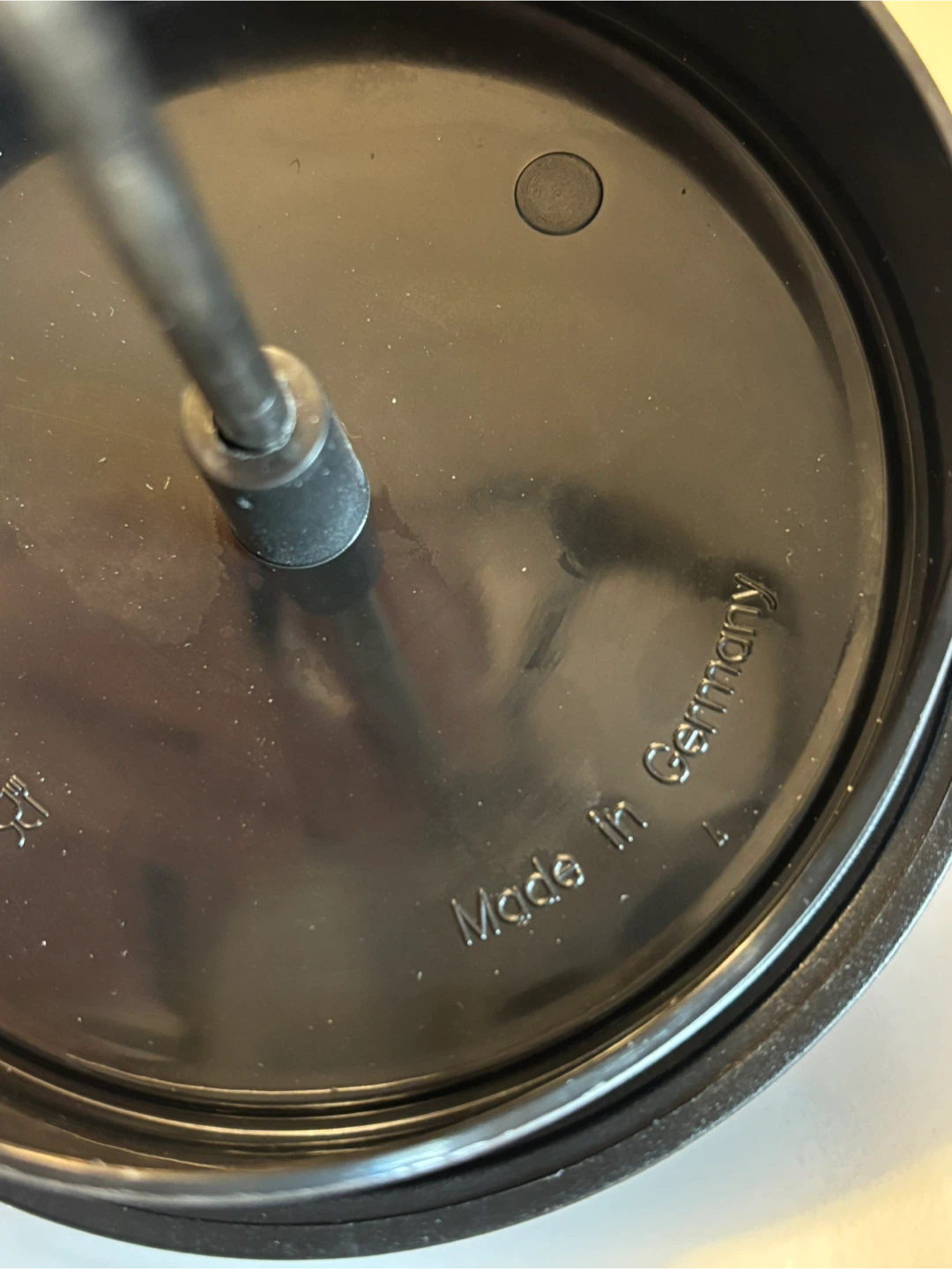 Black French Press Plunger (only lid) - photo 3