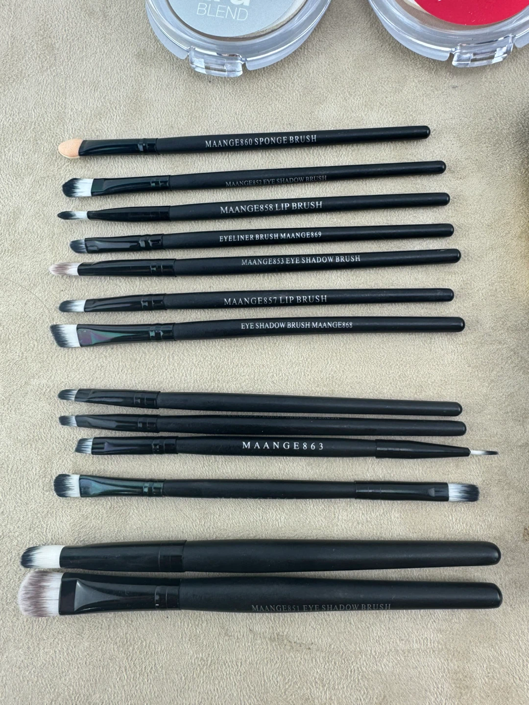Assorted Makeup Brushes and Cosmetics - photo 2