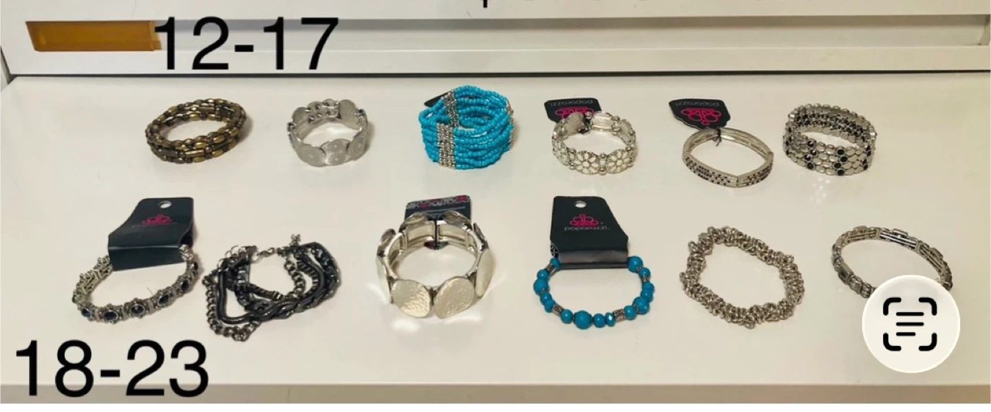 Paparazzi Bracelets  12-23