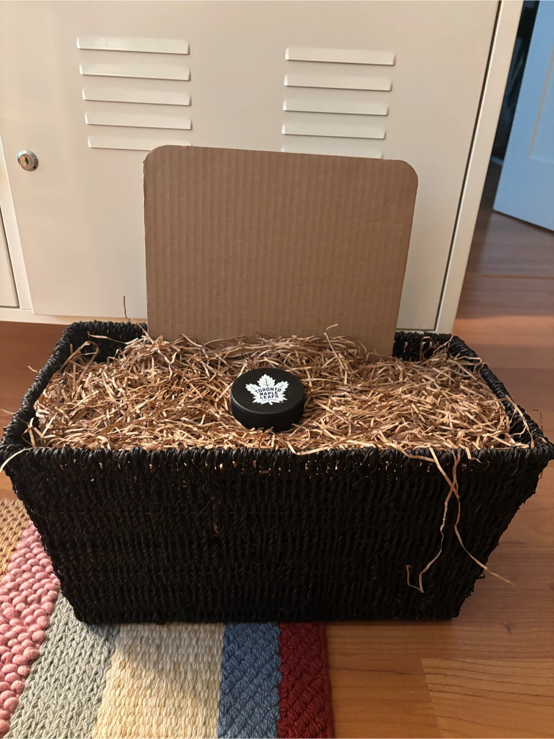 Free wicker basket + filler