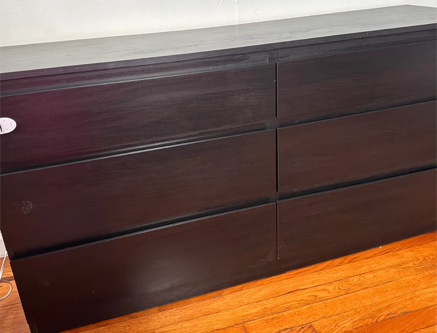 Ikea Black 6-Drawer Dresser - photo 2