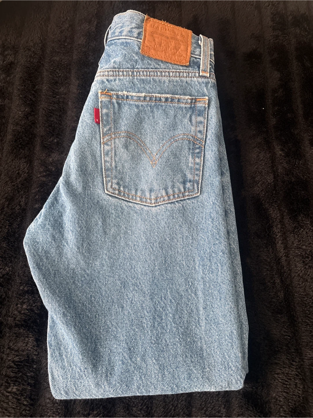 Levi's Women's 501 Original Fit Jeans Medium Wash Distressed - photo 3