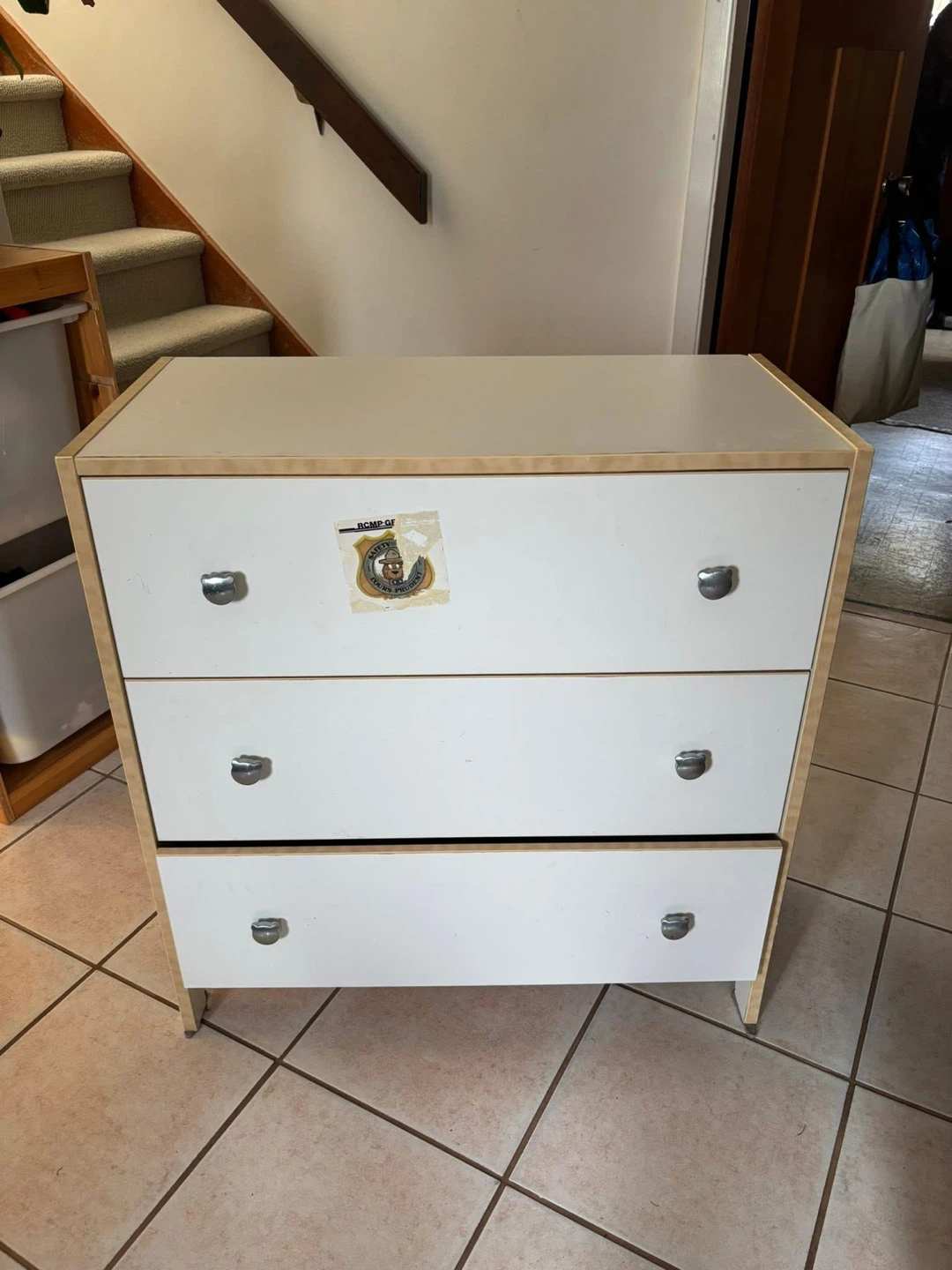 Three Drawer Dresser