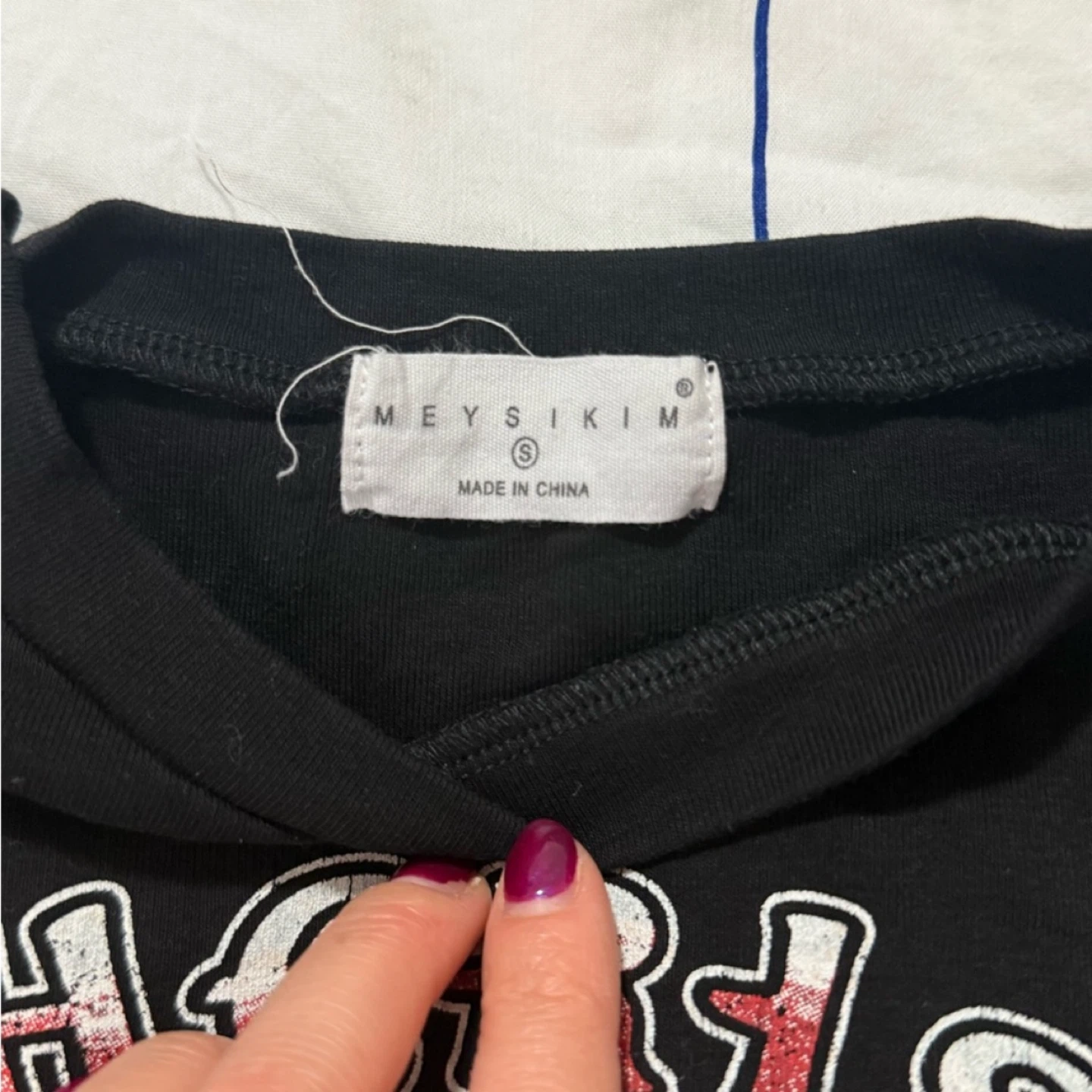 Black Long Sleeve T-Shirt - photo 3