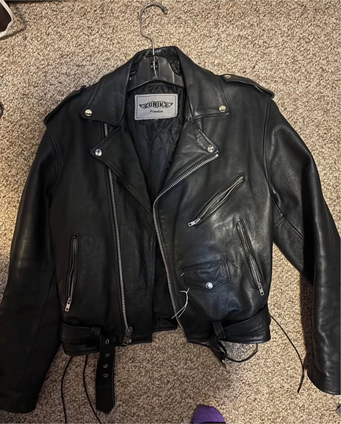 Vintage leather jacket