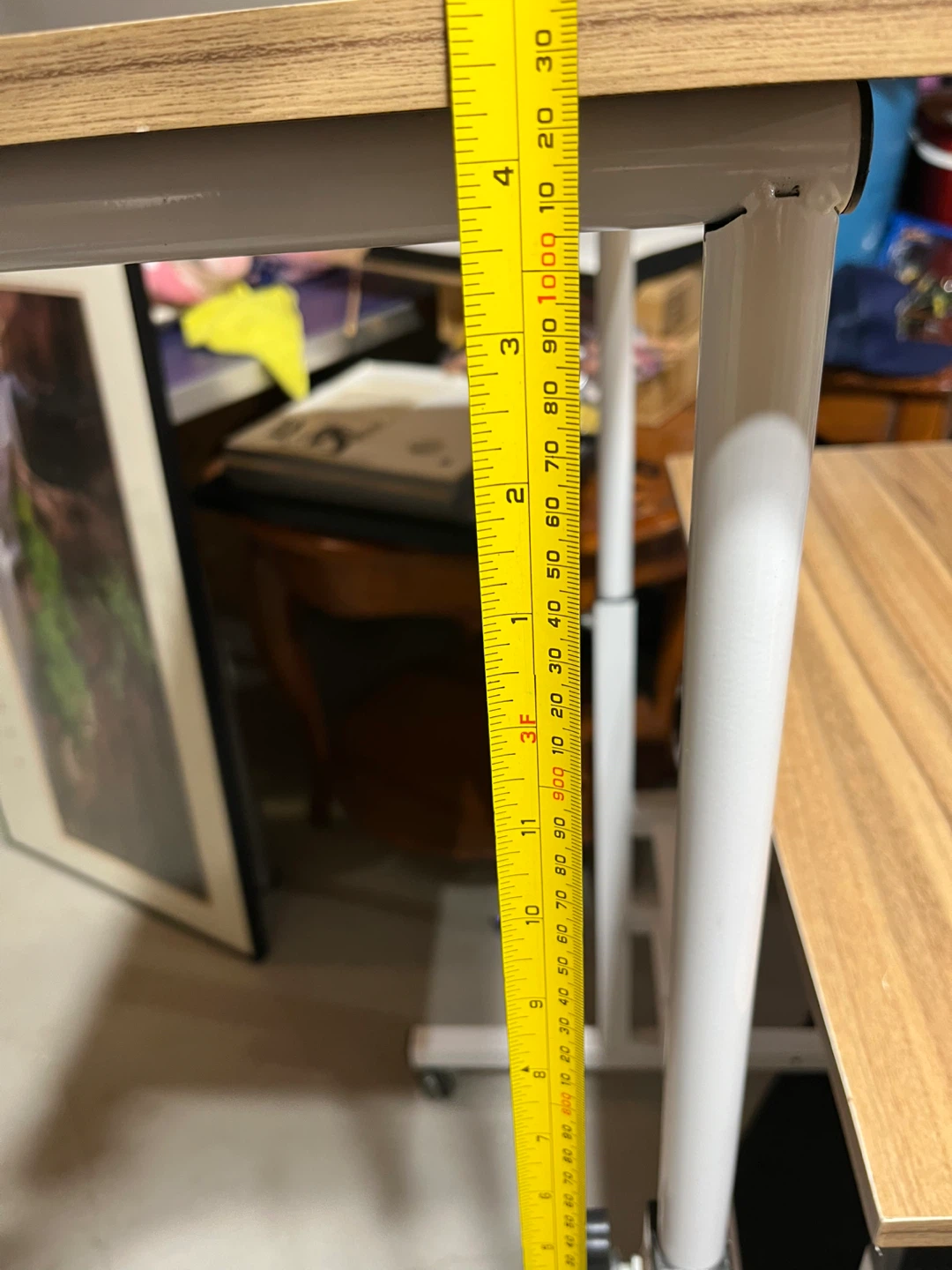 Adjustable Standing Desk with Wheels - photo 5