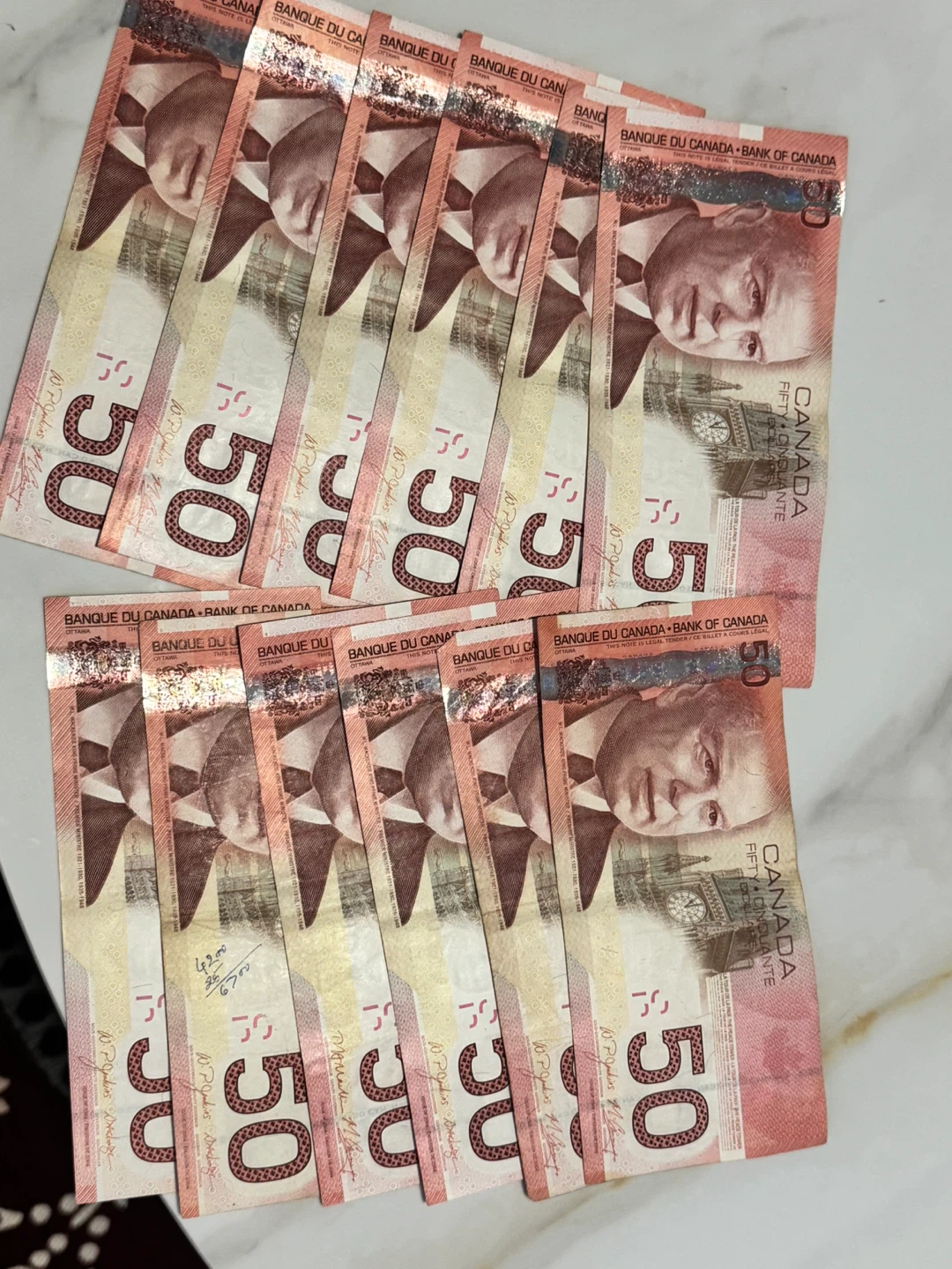 $50 Canadian Bank Notes