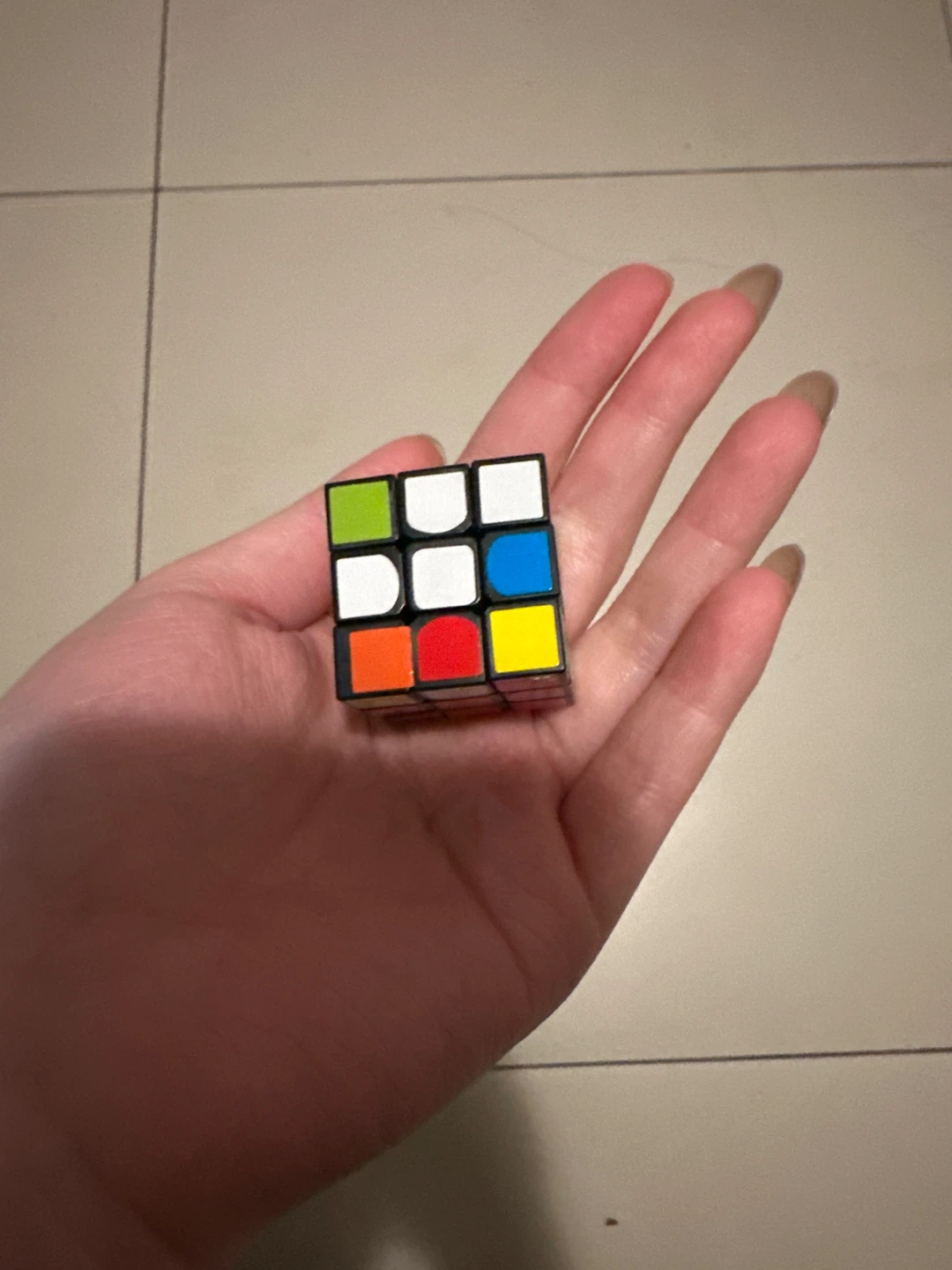 Mini 3x3 Speed Cube Puzzle Toy - photo 2