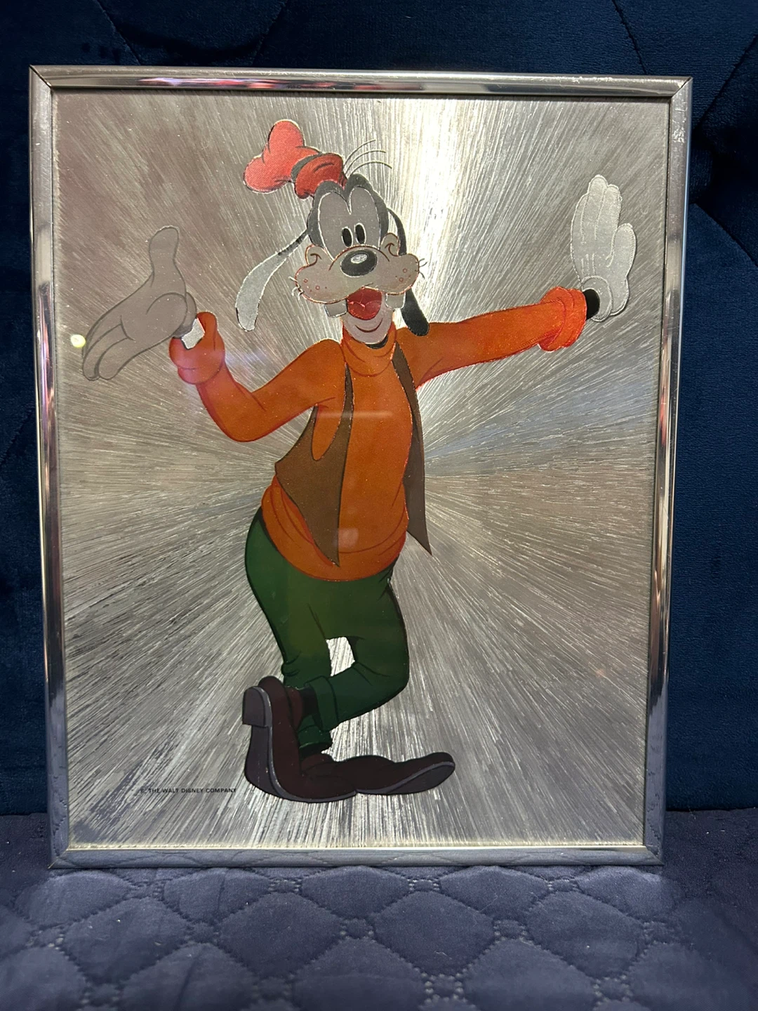 Vintage Goofy Framed Art