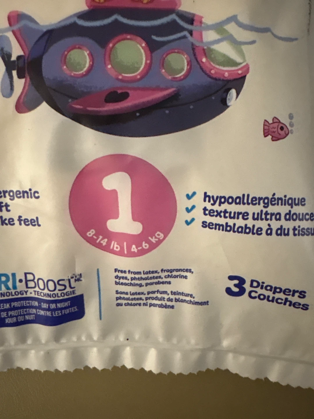New Diapers 13 of them both Size 1 & Pampers Swaddlers Newborn - photo 4