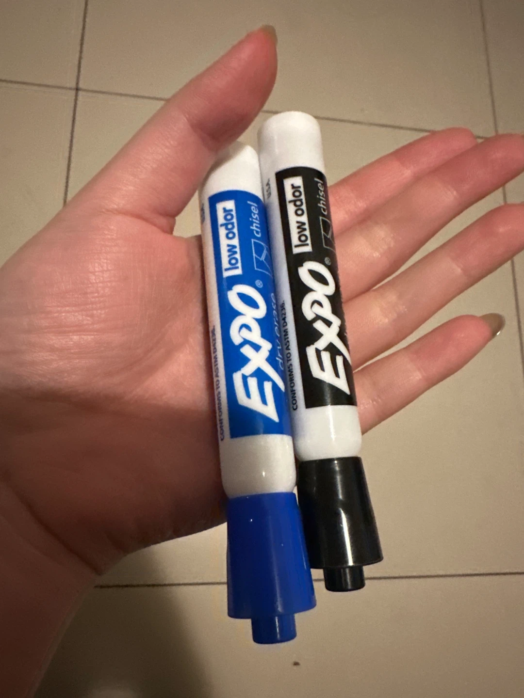Expo Low Odor Dry Erase Markers
