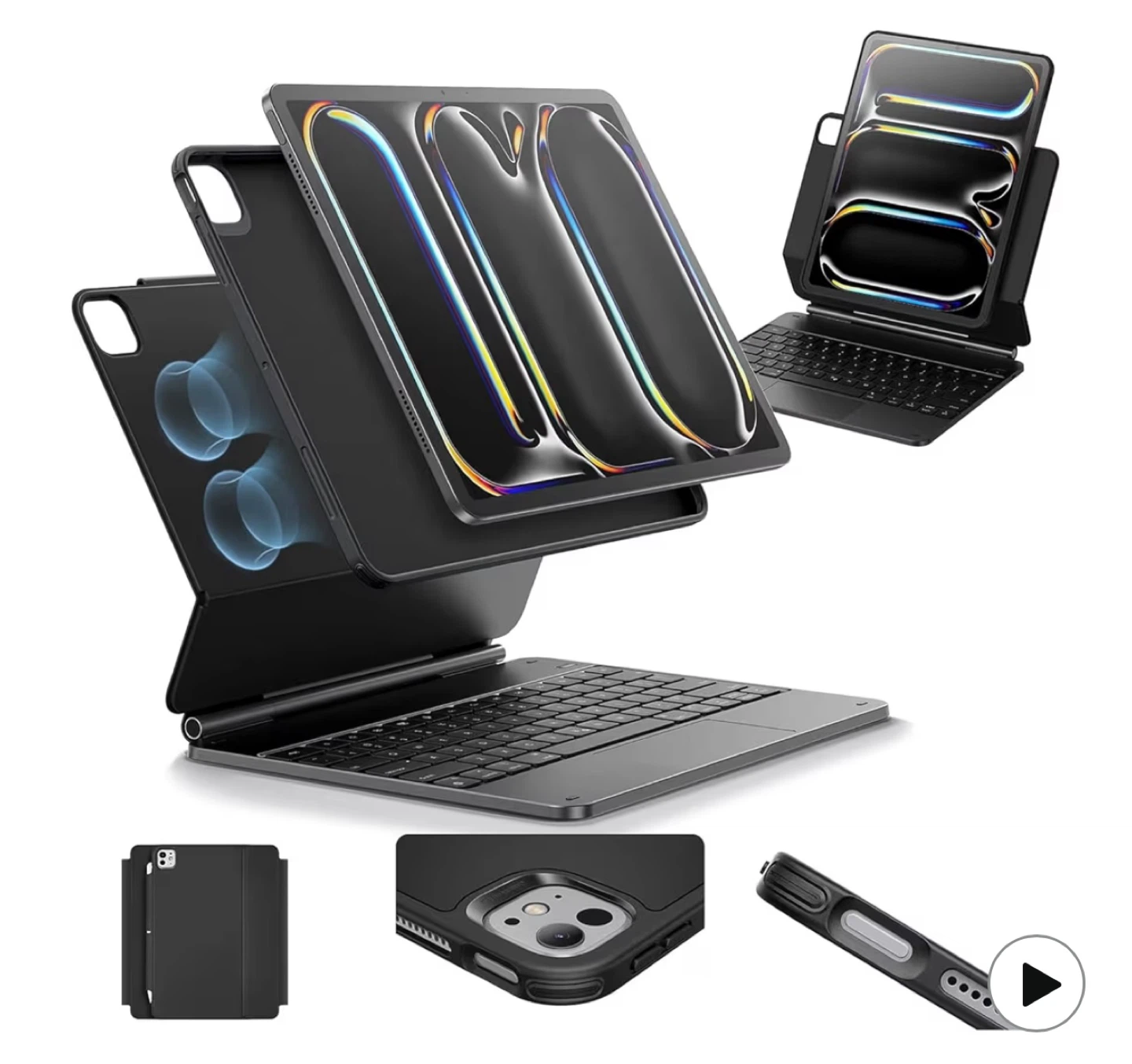 ESR iPad Pro 13 Inch Case with Keyboard