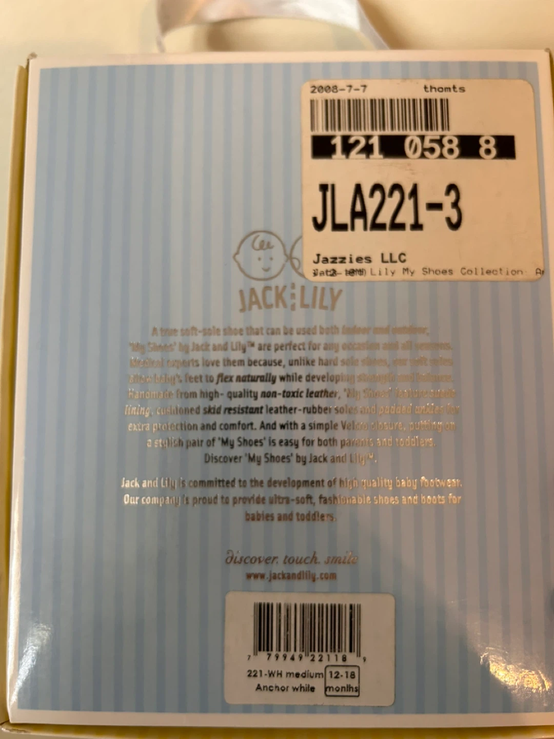 Jack and Lily Baby Shoes - 12-18 Months - photo 2