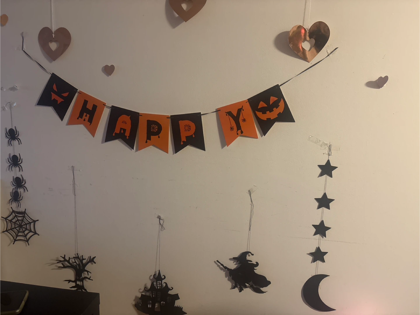 Halloween Banner and Decorations