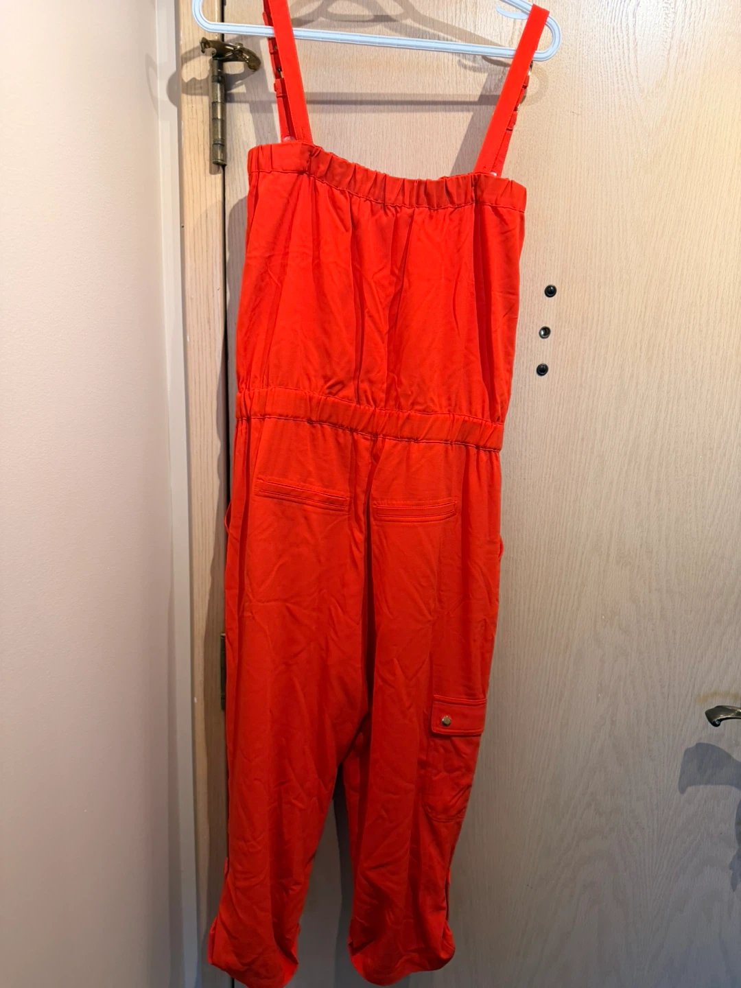 Cache Women's Red Jumpsuit Size M🏆 - photo 4