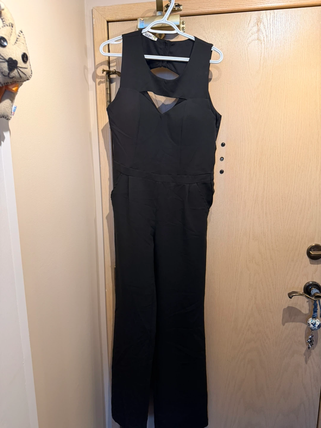 Salim Sever Woman's Wear Black Jumpsuit  Size 42🏆 - photo 2