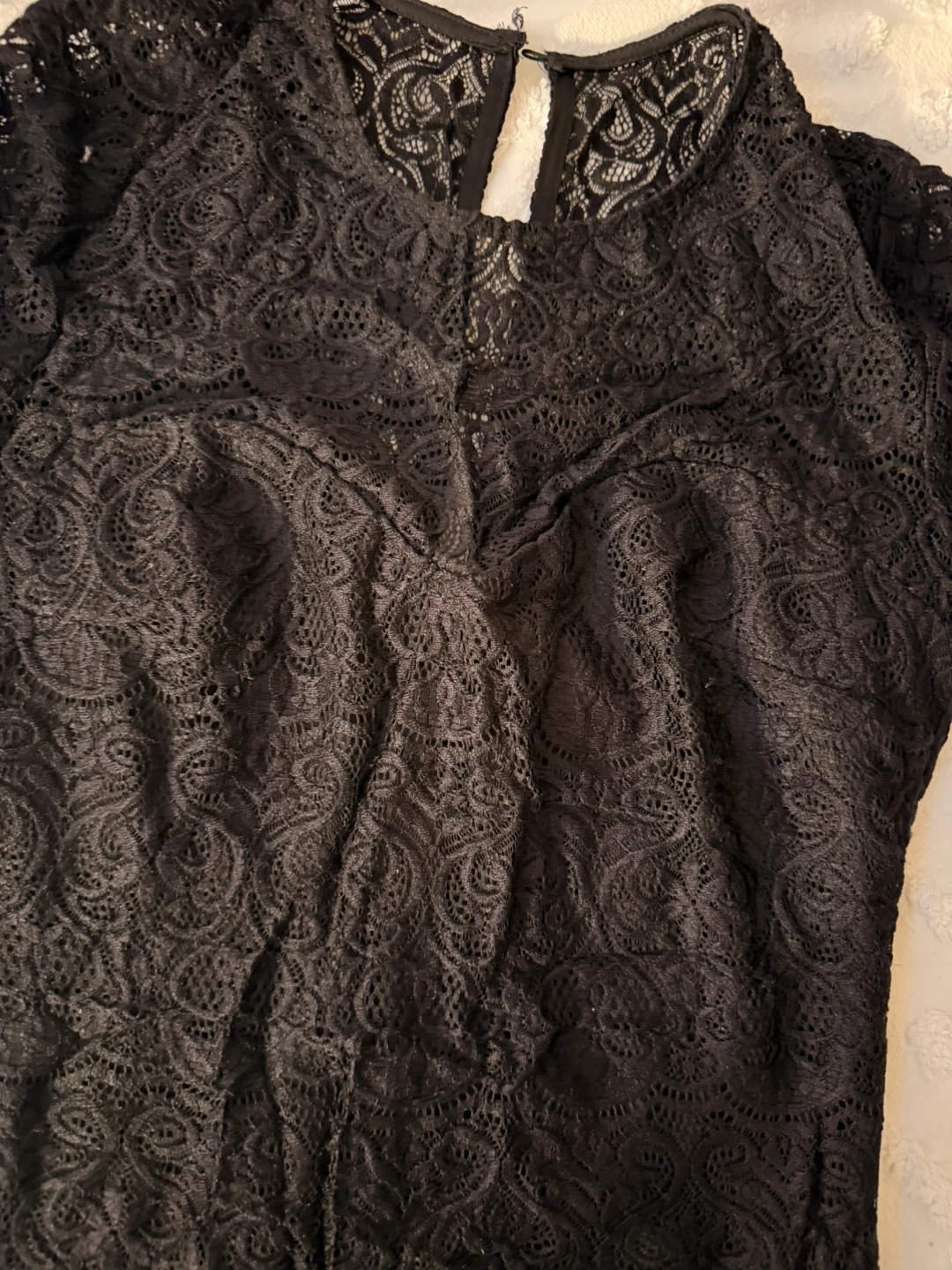 Guess Black Lace Dress Size 10🏆 - photo 2