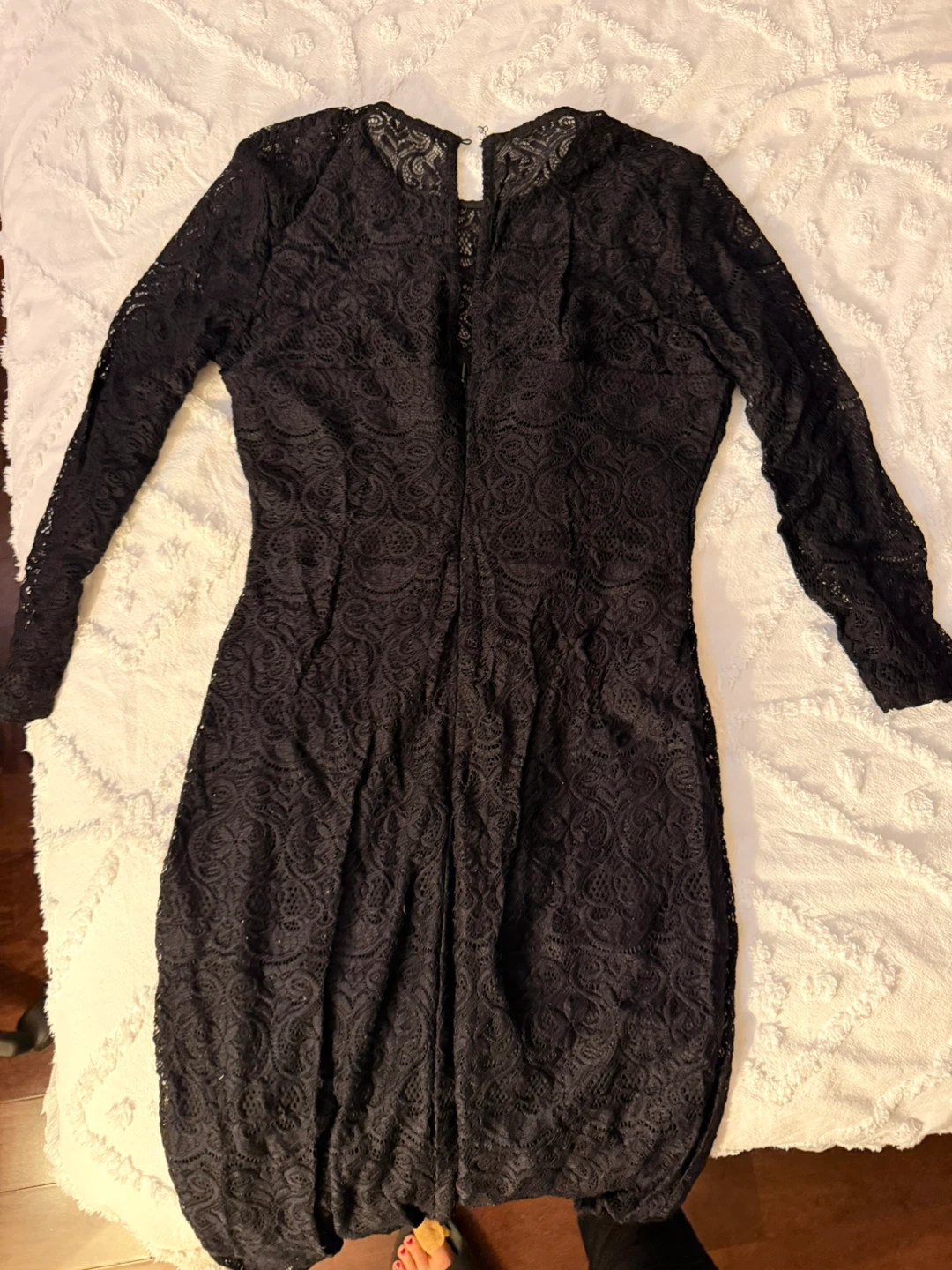 Guess Black Lace Dress Size 10🏆 - photo 4