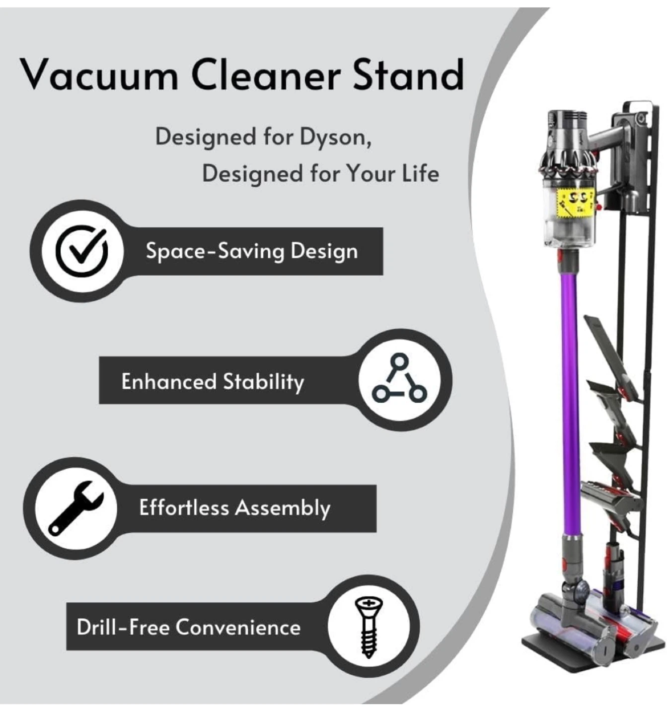 Vacuum Cleaner Stand for Dyson - photo 3