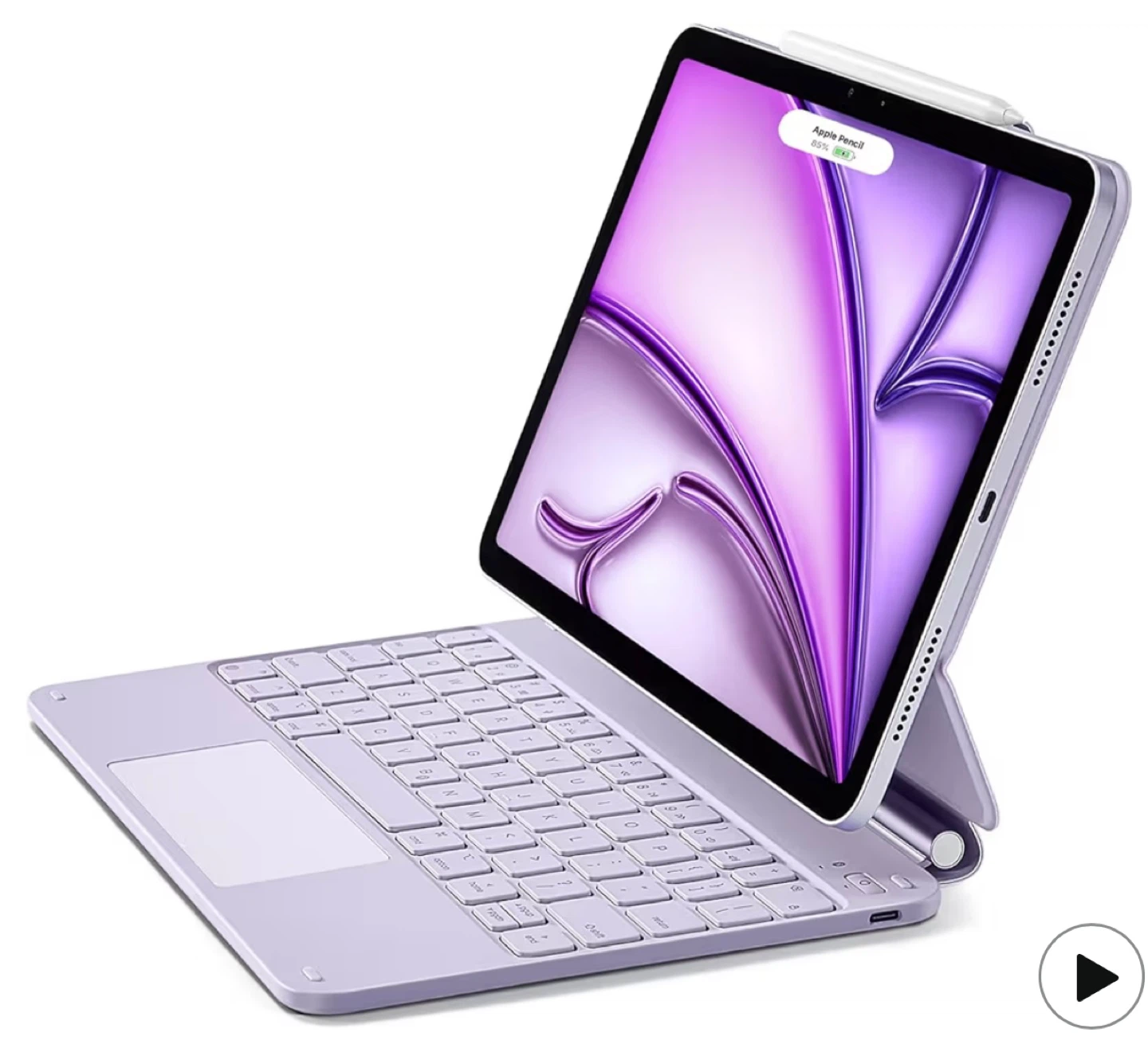 Keyboard Case ESR iPad Air 11" (M3/M2) / Pro 11" - Purple