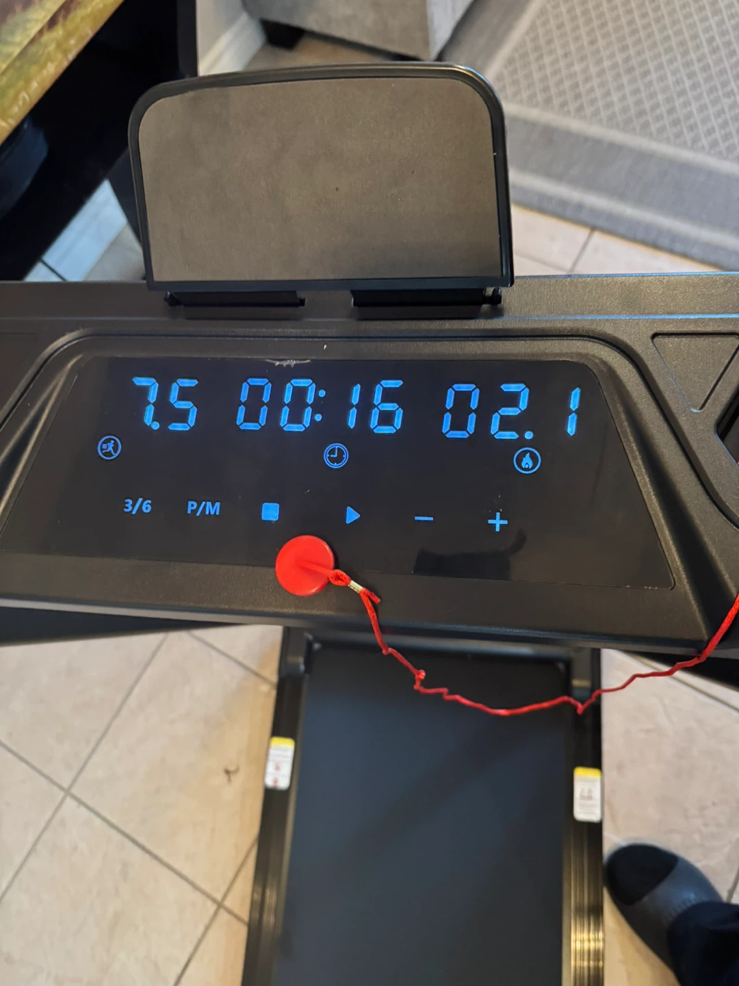 Compact Folding Treadmill with incline - photo 5