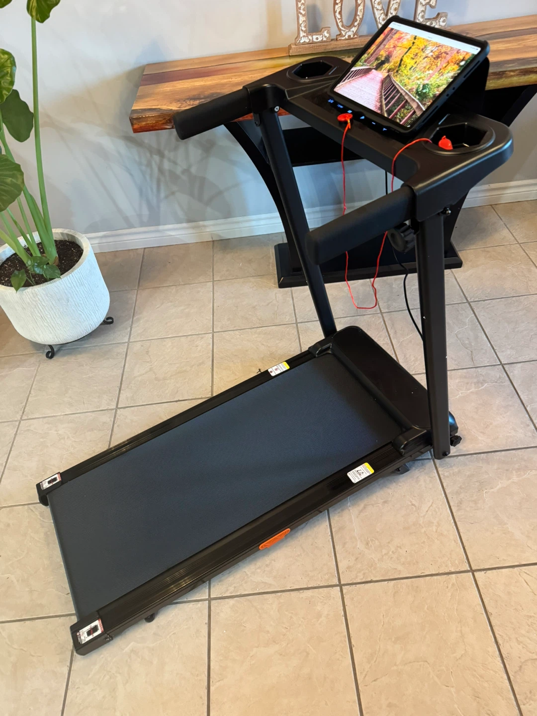 Compact Folding Treadmill with incline - photo 3