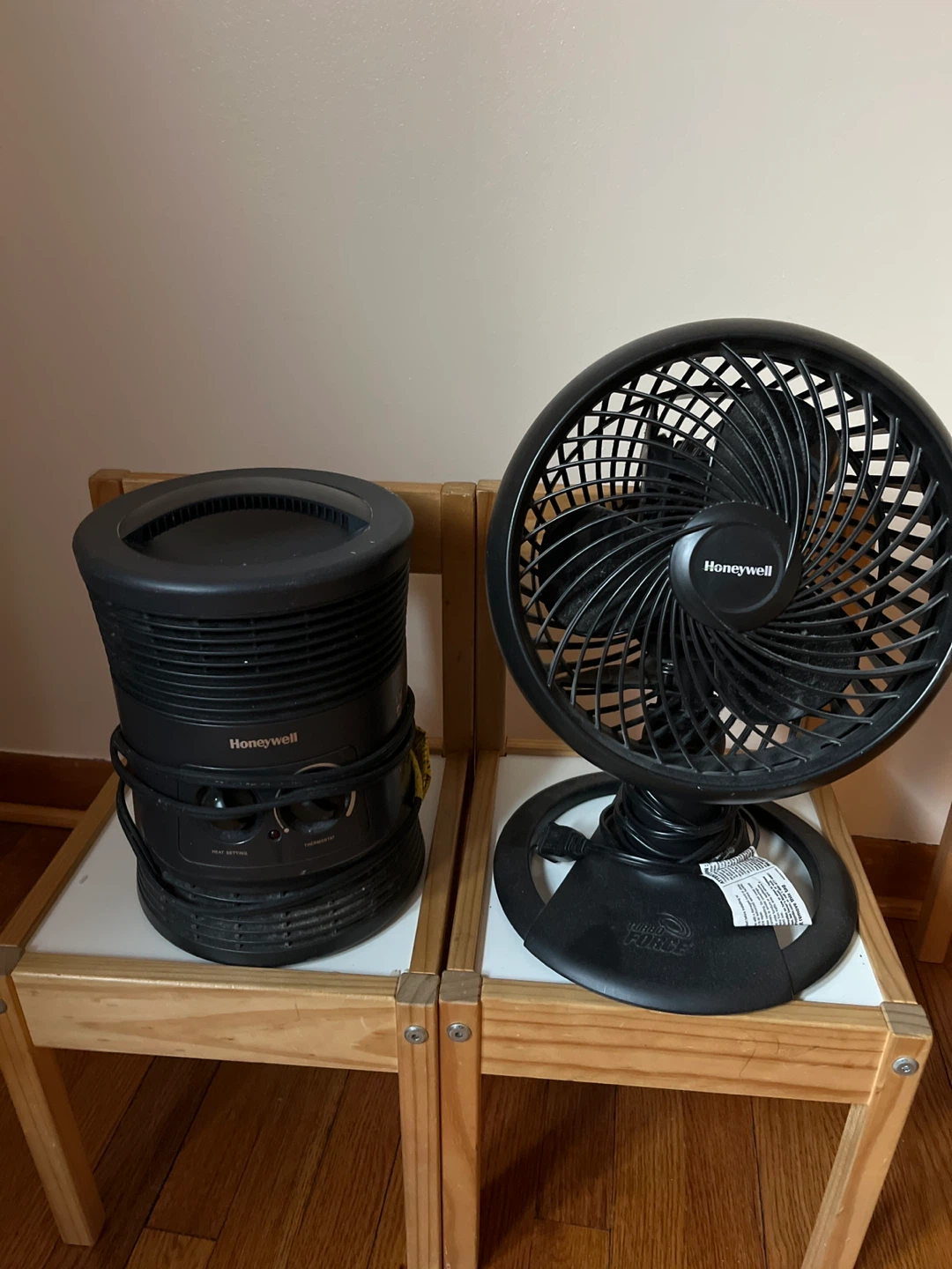 Honeywell Black Personal Fan and Heater Combo