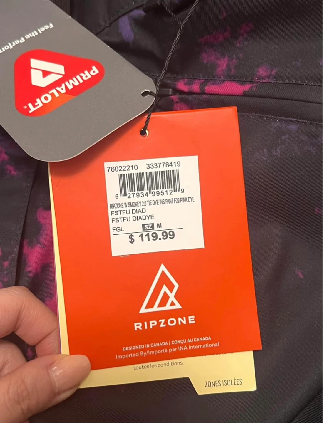 NEW Ski Pants Size M - Pink & Purple - photo 3