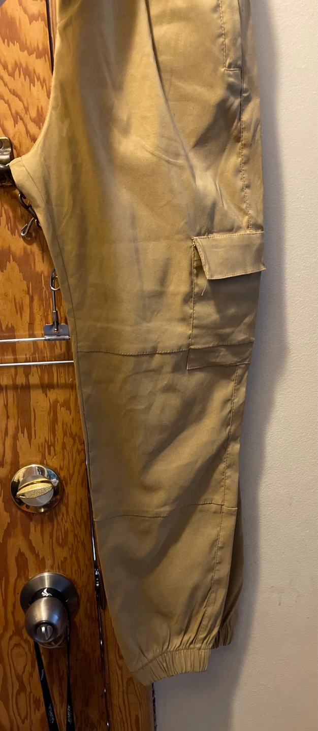 Kids Cargo Jogger Pants - Khaki - photo 2