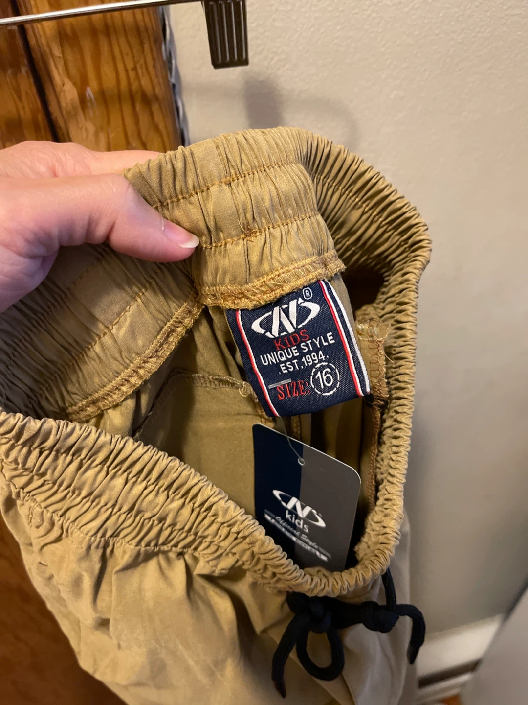 Kids Cargo Jogger Pants - Khaki - photo 3