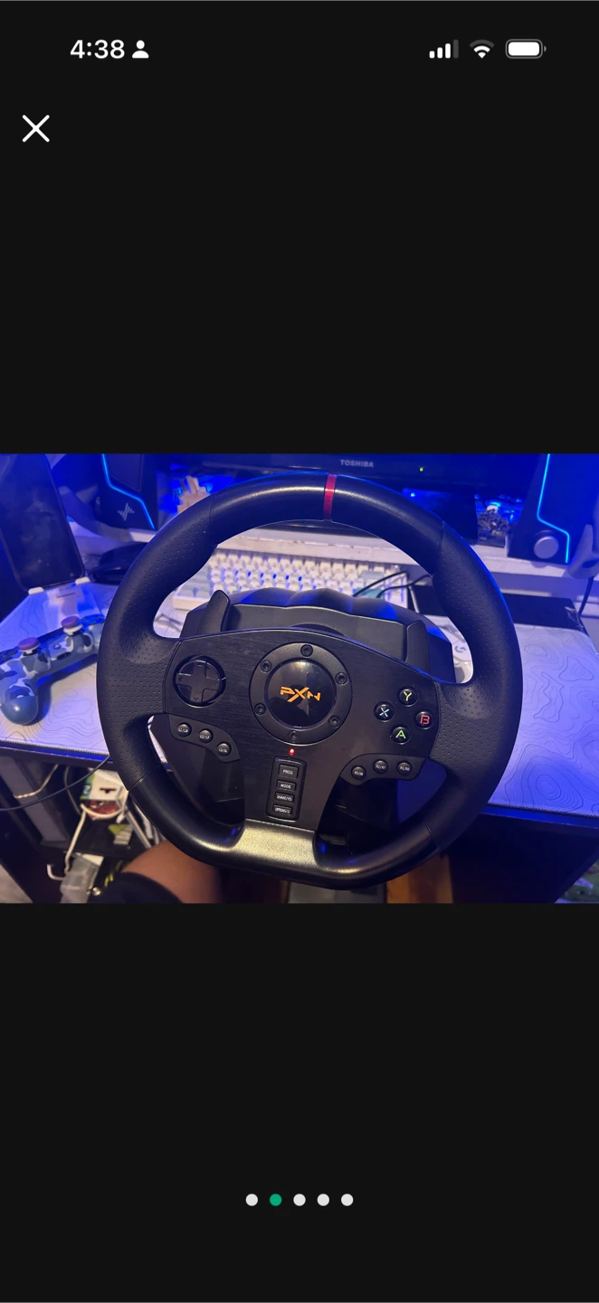 PXN V9 Gaming Racing Wheel for PC/PS4/PS3/Xbox - photo 2