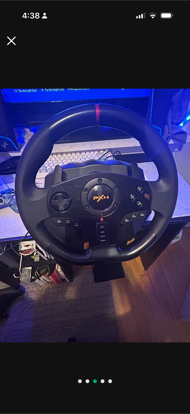 PXN V9 Gaming Racing Wheel for PC/PS4/PS3/Xbox - photo 4