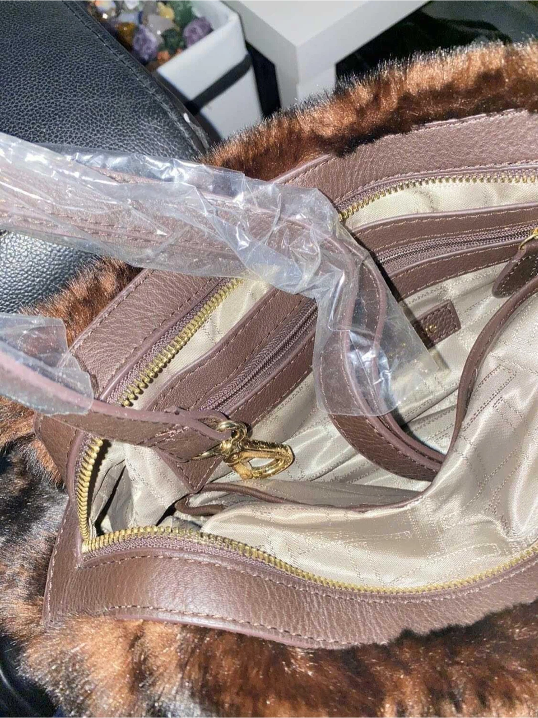 R.J Graziano Faux Fur purse - photo 3