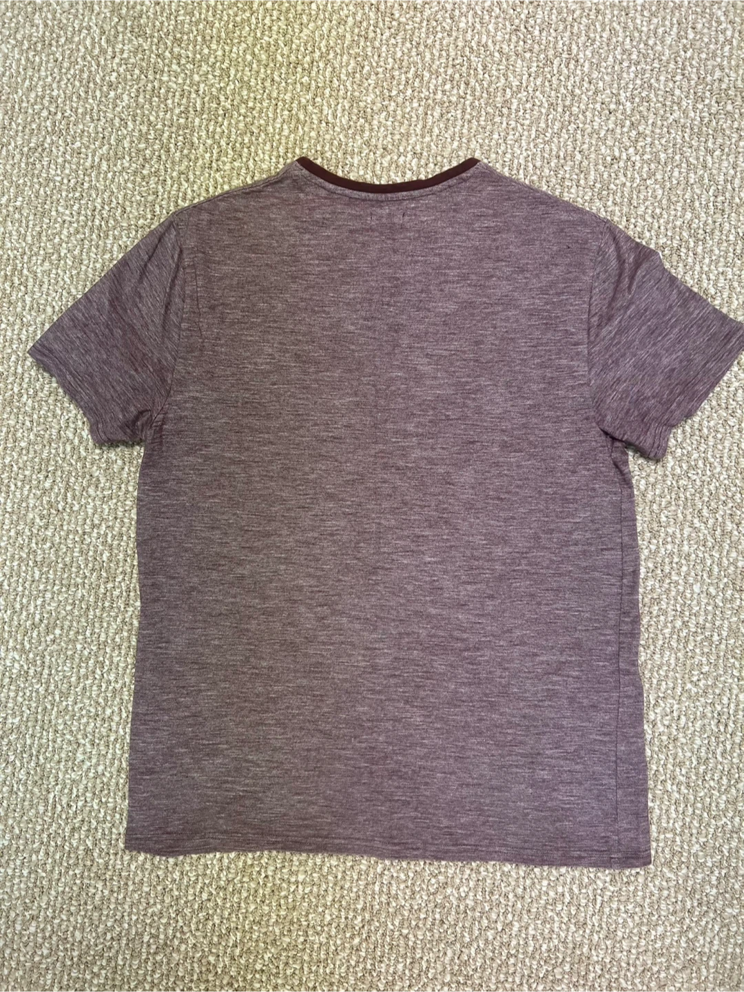 Buffalo David Bitton Men's Burgundy Henley T-Shirt - Size L - photo 4