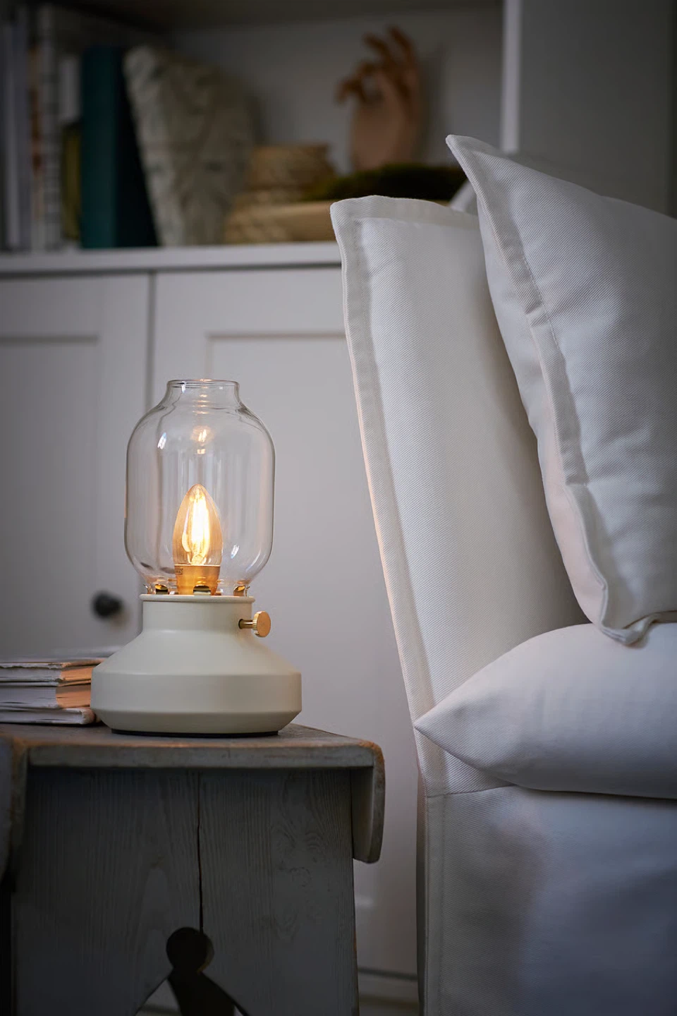 IKEA TÄRNABY Table Lamp - Cream/Clear Glass - photo 3
