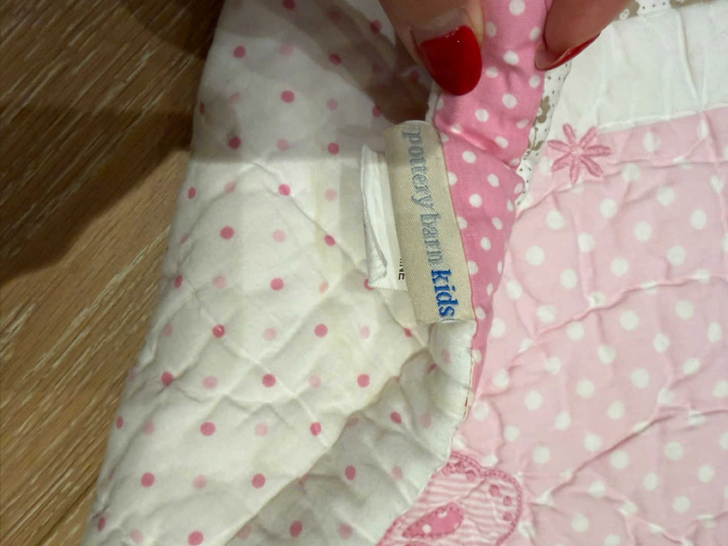 Pottery Barn Kids Quilt Set Butterfly Pink - photo 2