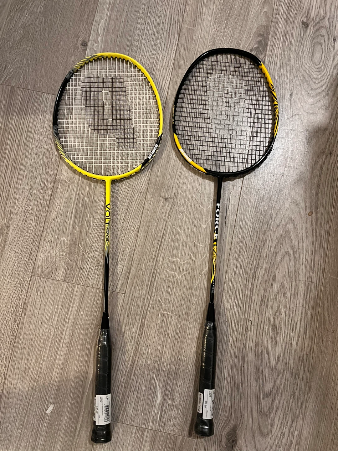 Prince Badminton Rackets x 2